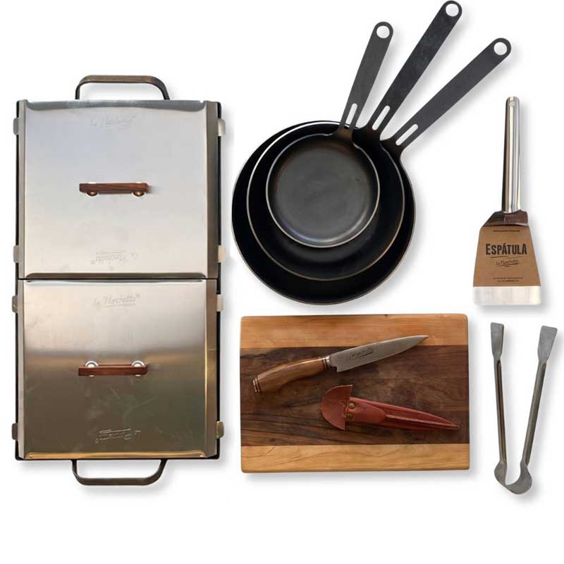 Kit asador premium
