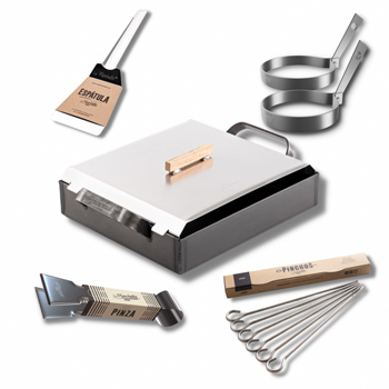 Kit 1 hornalla con pinchos de regalo